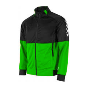 Blouson de sport pour homme à blocs de couleur, col montant, fermeture éclair, coupe-vent, en polyester, pour l'automne, coupe droite - Product Image 5