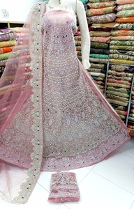 ชุดเดรสยาว3ชิ้นสำหรับเจ้าสาวชุดเดรส2022จากปากีสถาน/อินเดียผ้าชีฟองสำหรับใส่ไปงานปาร์ตี้ - Product Image 5