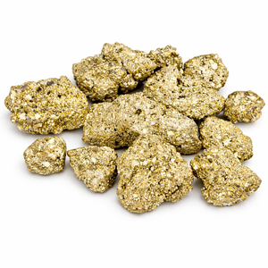 Pirita Natural Chakralume, Cristal en Bruto, Mineral Dorado, Decoración Religiosa Colgante para Sanación con Feng Shui, Espécimen de Colección - Product Image 1