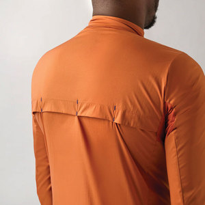 Custom Lightweight Plus Size <b>Men's</b> Long Sleeve <b>Cycling</b> <b>Jackets</b> Full Zipper Breathable Sports <b>Jacket</b> with Pockets - Product Image 5