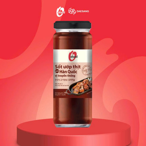 ซอสหมักเนื้อย่างเกาหลี 240 กรัม ขวดแก้ว รสเผ็ดและรสออริจินัล ขายส่ง ของแท้ โอ'ฟู้ด แดซัง - Product Image 1
