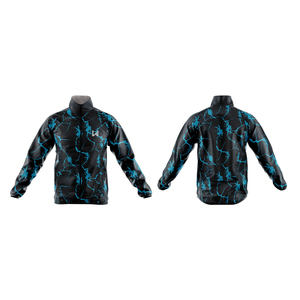 Veste coupe-vent personnalisée pour équipes scolaires et universitaires avec col montant, impression couleur intégrale et options de commande en gros - Product Image 3