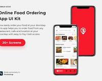 Aplikasi Pengiriman Makanan untuk Memesan Makanan dari Restoran Lokal, Penjelajahan Mudah, Pelacakan Langsung, Pengiriman Cepat, Terhubung Internet, Stok Tersedia