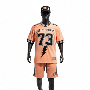Men Football Jersey Shorts <b>Set</b> Lightweight Moisture Wicking Mesh GSM Color Block Panel Custom Printed Logo short <b>set</b> for men's - Product Image 6