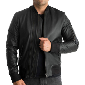 Best Quality Top Model Genuine Leather <b>Men</b> Jackets Most Popular Quality Custom Breathable <b>Men</b> Leather jacket for <b>men</b> - Product Image 1