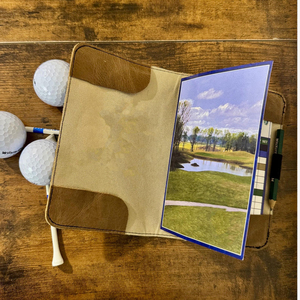 Porte-cartes de crédit et de score de golf en polyester imperméable de qualité supérieure avec fermeture éclair – Option de logo personnalisé – Étui de voyage de haute qualité pour - Product Image 5