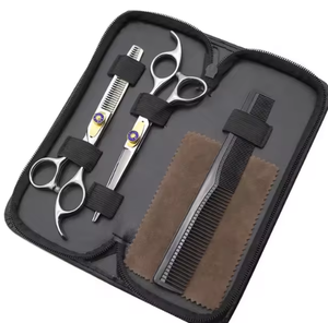 Kits de tijeras para cortar cabello, 25 juegos de tijeras de peluquería de acero inoxidable, tijeras profesionales para entresacar cabello para barberos - Product Image 5