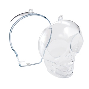 Kwang Hsieh Round-Shaped <b>Clear</b> Plastic Reusable Candy Container with 0-1L Capacity for Food Storage - Product Image 5