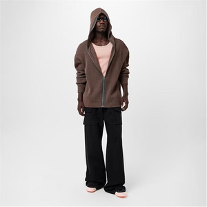 เสื้อฮู้ดซิปแบบสวมใส่สบาย ผ้าฝ้ายผสมเนื้อนุ่ม สำหรับวันอากาศหนาว ใช้ได้ทุกวัน - Product Image 6