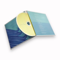 Service d'impression de couvertures de CD musical en carton avec finition mate personnalisée