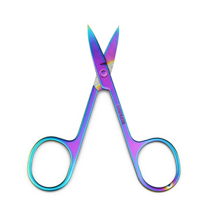 Premium Curved And Rounded Nose Hair <b>Scissors</b> For Men Nail Cuticle Manicure <b>Scissors</b> Shears For <b>Beard</b> Manicure <b>Scissors</b> - Product Image 1