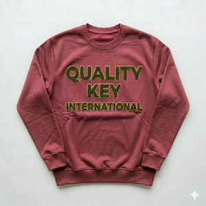 Premium Cotton Crewneck Sweatshirt Custom Embroidery Logo Wholesale <b>Men's</b> Hoodies & Sweatshirts - Product Image 5