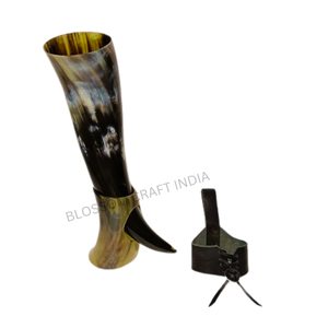 Shofar de Cuerno de Buey Hecho a Mano, Estilo Medieval, Pulido, Natural, Ecológico, Exportación Directa de la India - Product Image 6