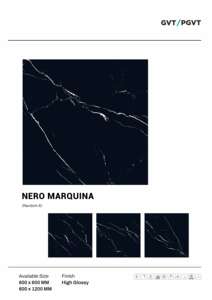 Carreaux de porcelaine haute brillance de qualité export, format 600x600, carreaux grand format de luxe pour intérieur résidentiel et commercial - Product Image 3