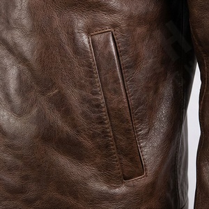 Veste de moto en cuir véritable pour homme de qualité supérieure, nouvelle arrivée, vestes de moto d'hiver, protections amovibles, personnalisables - Product Image 5