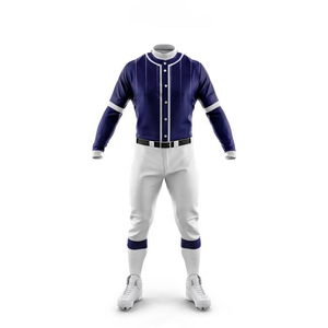 Uniformes de Béisbol para Hombre de la Mejor Calidad, Conjuntos de Color Sólido con Logotipo Personalizado Impreso, Top Transpirable, Uniformes de Béisbol a Precio Razonable - Product Image 3