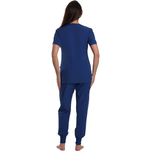 Custom Hospital Nurse <b>Scrub</b> Suit Women V Neck Casual Tops Pants Set Workwear <b>Hand</b> <b>Scrub</b> Suit Nursing <b>Scrubs</b> Set for Women - Product Image 3