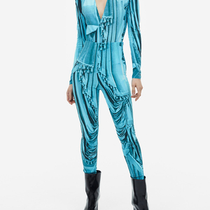 Nouveau design de pantalon de yoga en modal par sublimation - Product Image 2