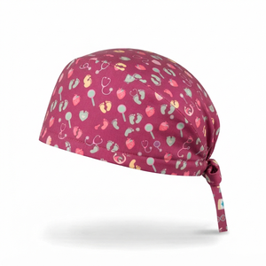 Casquette de travail professionnelle en coton pur, personnalisable avec logo, pour femmes, hommes, unisexe, médecins, infirmières, casquette de bloc opératoire à boutons - Product Image 6