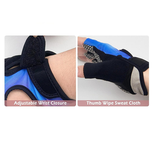 Gants de vélo à doigts complets en marque blanche, emballage personnalisé, fournisseur en gros, gants de cyclisme sur mesure, couture et marque personnalisées - Product Image 2
