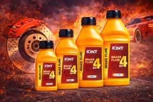 น้ำมันเบรกไฮดรอลิก DOT 4 พรีเมียม 250 มล. สำหรับรถยนต์ รถบรรทุก รถบัส คุณภาพสูง สำหรับ OEM - Product Image 2