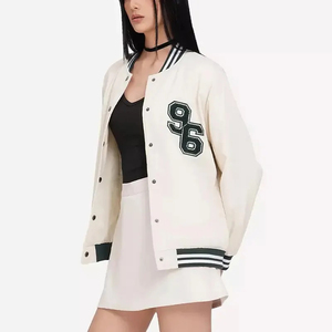 Chaqueta Varsity Personalizada con Logotipo para Hombre, Chaqueta Varsity de Alta Calidad, Moderna, Informal, Cortavientos, para Exteriores, Ropa Profesional - Product Image 3