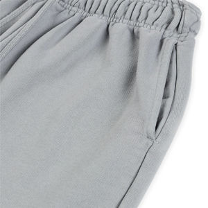 Pantalones Deportivos de Algodón Gris para Hombre, Cintura Elástica con Cordón, Bolsillos Laterales, Joggers Casuales de Invierno Ecológicos - Product Image 4