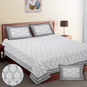 Taies d'oreiller classiques en coton imprimé floral, 7 pièces, 400TC, usage domestique, sans plis, VILAKSH ENTERPRISES Rajasthan, personnalisables - Product Image 1