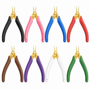 Pinzas Xuron con Punta Fina Dorada, Alicates de Punta Fina, Acero Inoxidable, Múltiples Mangos, Herramienta para Joyería - Product Image 1