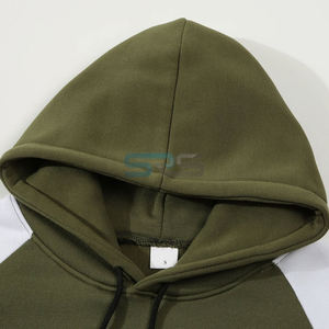Sudadera con Capucha de Forro Polar Vintage para Invierno, Personalizable, 100% Algodón, Unisex, para Adultos, Holgada, Color Sólido, Servicio OEM, Secado Rápido - Product Image 2