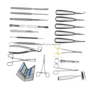 Cours de chirurgie buccale Kaneka Kit d'instruments chirurgicaux dentaires de base avec cassette de la série Premium Instruments chirurgicaux de haute qualité - Product Image 4
