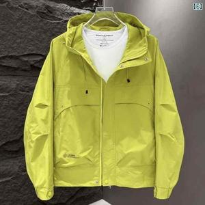 Chaqueta Ligera de Poliéster para Hombre, Resistente al Agua, Ropa Exterior Informal - Product Image 2