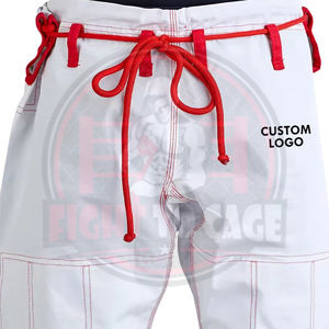 Kimono de Judo Unisex para Adultos, 100% Algodón, Transpirable, Ligero, Elástico, Ropa de Artes Marciales con Corte Automatizado y Logotipo Frontal - Product Image 5