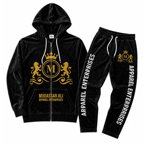 ชุดวอร์มมีฮู้ด Mudassar Ali Apparel Enterprises ผลิตจากโพลีเอสเตอร์ 100% หนัก 350 กรัมต่อตารางเมตร ซิปยาวเต็มตัว กระเป๋าหน้า - Product Image 4