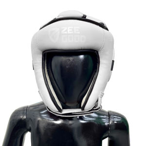 Nuevo Modelo 2026, Protector de Cabeza de Boxeo de Cuero Genuino, Multicolor, Protección Facial Completa, para Entrenamiento - Product Image 1