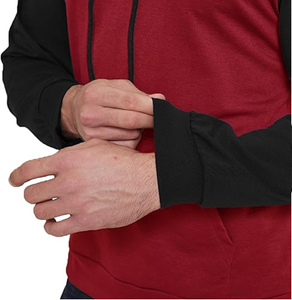 Sweat-shirt à capuche en molleton personnalisé avec drapeau américain vintage pour hommes, drapeau USA vieilli de haute qualité, 100% coton, sweat-shirt d'hiver - Product Image 2