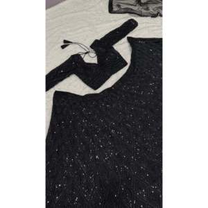 Vêtement musulman traditionnel Cjoli, Lehenga pour les fêtes, avec des sequins et des broderies Dori - Product Image 4