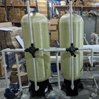 Système de dessalement industriel 2026 RO 6000 LPH en PRV avec contrôle PLC et moteur pour traitement d'eau potable par osmose inverse automatique