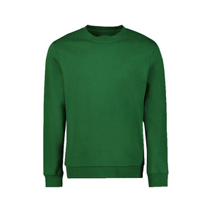 Sweat-shirt à capuche pour homme en gros, couleur verte unie personnalisée, en molleton 100 % coton, coupe oversize, respirant, avec poche, col de haute qualité - Product Image 1
