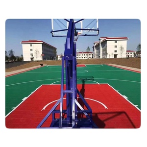 Outdoor <b>Plastic</b> Polypropylene PP Interlock Futsal Football Court Sports Flooring Field <b>Carpet</b> Pitch Mats Anti-Slip Vinyl <b>Cover</b> - Product Image 3