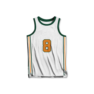 Maillot de basket-ball classique, tissu respirant, design sans manches, coupe ample, matière douce, durable pour l'entraînement, les matchs et les exercices en extérieur. - Product Image 4