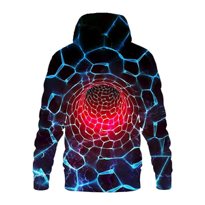 Sweat à capuche graphique pour homme en coton 100% avec logo personnalisé, en molleton imprimé, idéal pour l'hiver – Vente en gros - Product Image 1