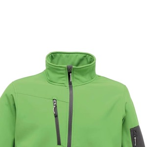 Chaqueta Softshell para Hombre Hecha con Tela 100% Poliéster, Talla y Color Personalizados 2025, Servicio OEM, Transpirable - Product Image 3