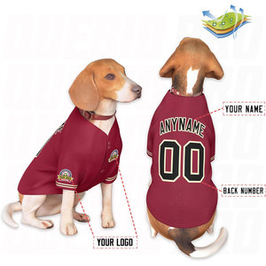 Suministros para Mascotas, Chaleco de Malla de Verano, Ropa para Perros Grandes, Jersey de Fútbol para Perros, Ropa Suave para Mascotas, Camiseta Personalizada para Perros con Nombre - Product Image 3
