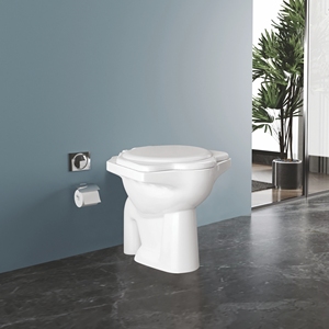 Fabricant en gros vendant des toilettes en céramique blanches de qualité supérieure, design personnalisé, fabriquées en Inde. - Product Image 1