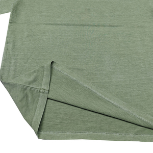 Camiseta Casual Oversize de Estilo Urbano para Hombre, Corte Regular, Lona Sólida, Ecológica, de Secado Rápido, con Logotipo Personalizado - Product Image 6