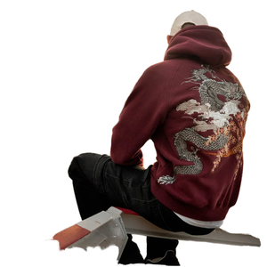 Sudaderas con bordado personalizadas para hombre, ropa informal, gran venta, antiarrugas, transpirables, cómodas, sudaderas con bordado para adultos. - Product Image 1