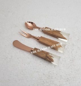 Best Selling Design Cheese <b>Set</b> Kitchen Utensil Cutlery <b>Set</b> Stainless Steel Cheese <b>Set</b> Wood Resin Handle very competitive Price - Product Image 6