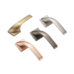 Heavy Duty Solid Brass Door <b>Handle</b> Lever Set with Mortise <b>Lock</b> | Luxury Interior Door Hardware for Home, Hotel & Office Doors - Product Image 1