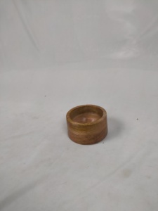 <b>Set</b> of 3 Wooden Bowls Acacia <b>Candle</b> Wooden Snack Carved Wooden Bowl Home <b>Gift</b> handmade from India - Product Image 6